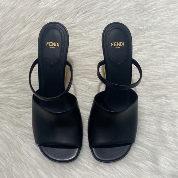 New Fendi First‎ F Heel sandal size 37.5EU - Picture 2 of 15